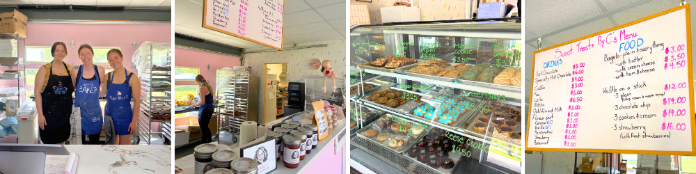 pictures of bakery and workers