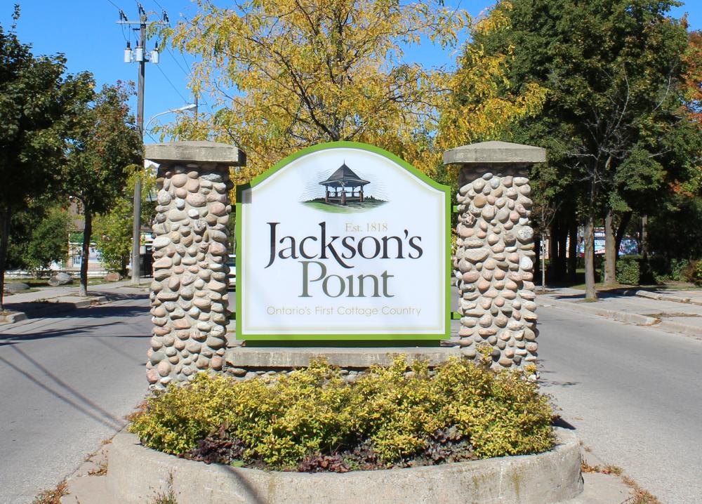 Jackson's Point Sign