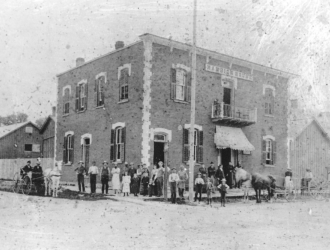 historic downtown Sutton Ontario