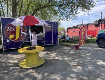Ms.J's food truck and corner store in Keswick